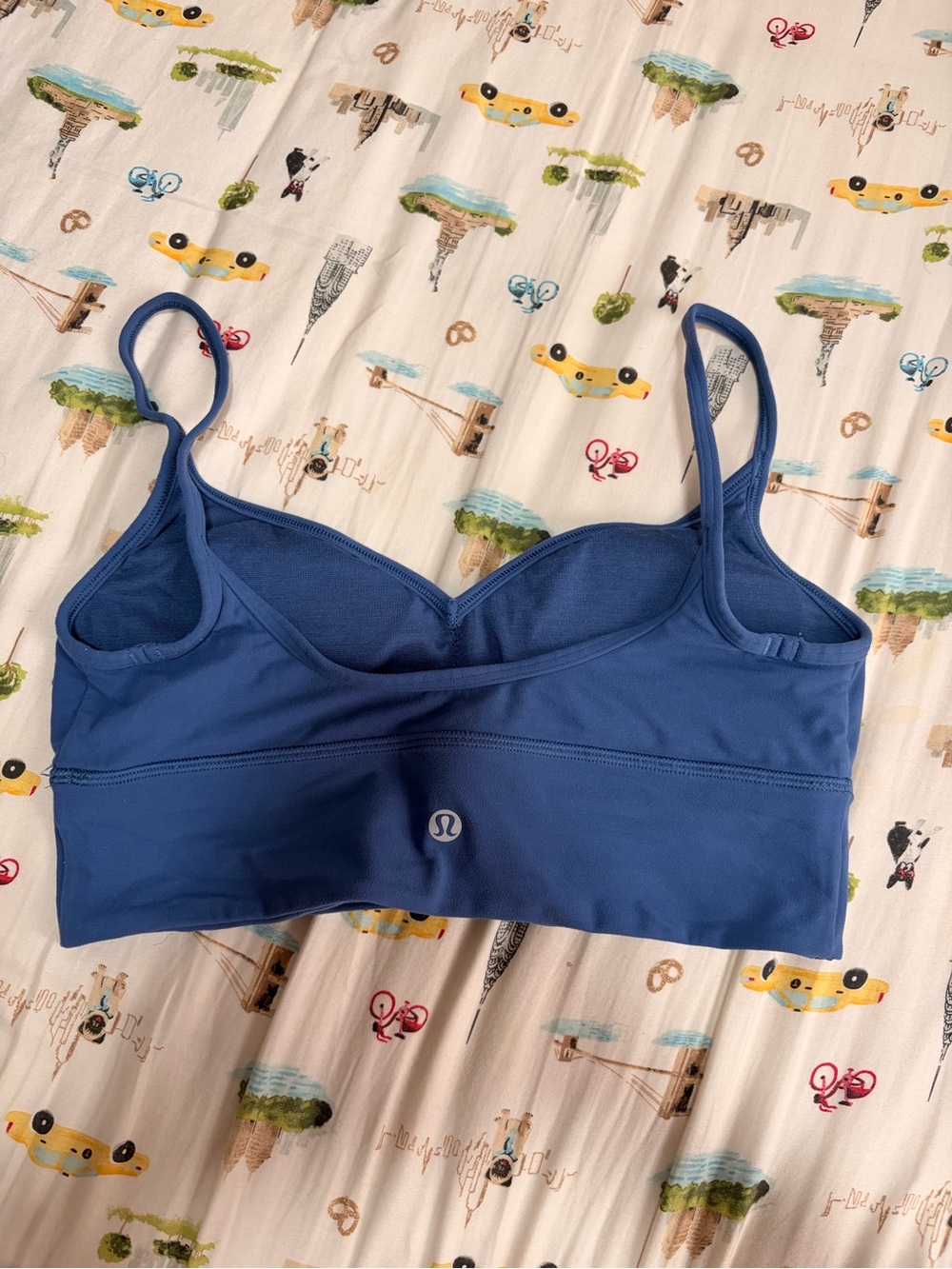lululemon athletica Periwinkle Blue Strappy Sports Bra